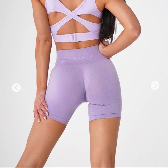 Nvgtn lilac pro shorts - Picture 5 of 6